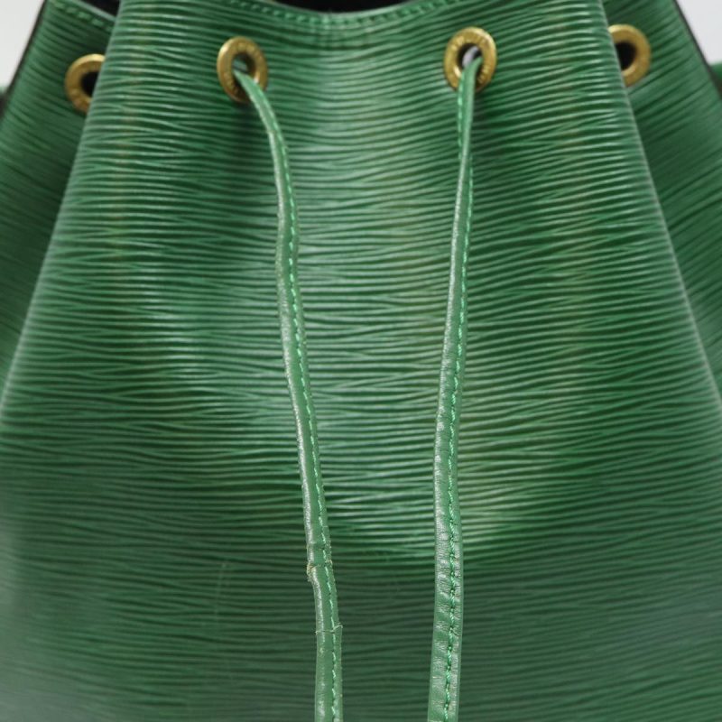 Louis Vuitton Epi Petit Noe Shoulder Bag Green M44102  82084 - Image 9