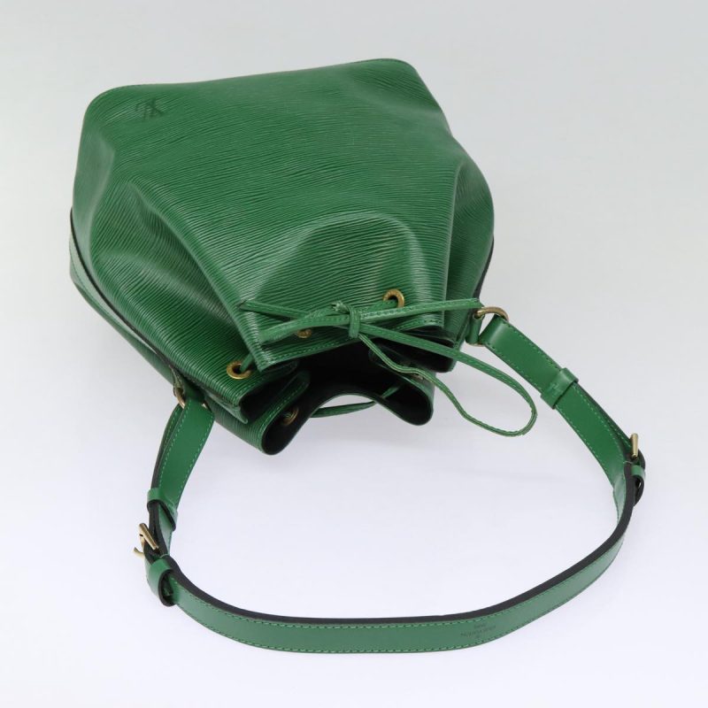 Louis Vuitton Epi Petit Noe Shoulder Bag Green M44102  82084 - Image 6