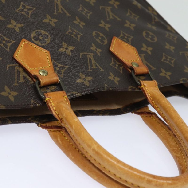Louis Vuitton Monogram Sac Plat Hand Bag M51140  82090 - Image 6
