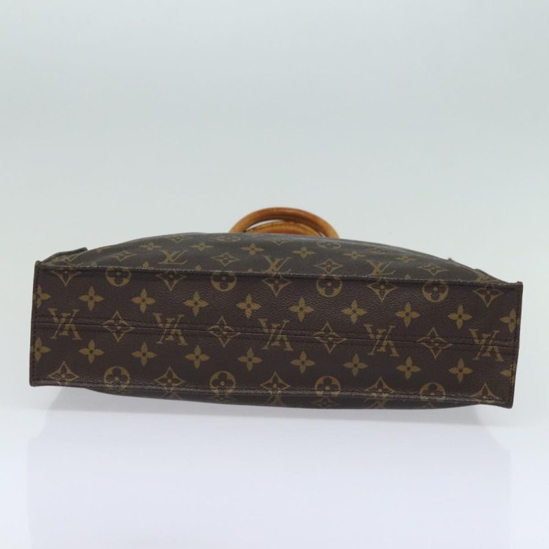 Louis Vuitton Monogram Sac Plat Hand Bag M51140  82090 - Image 9