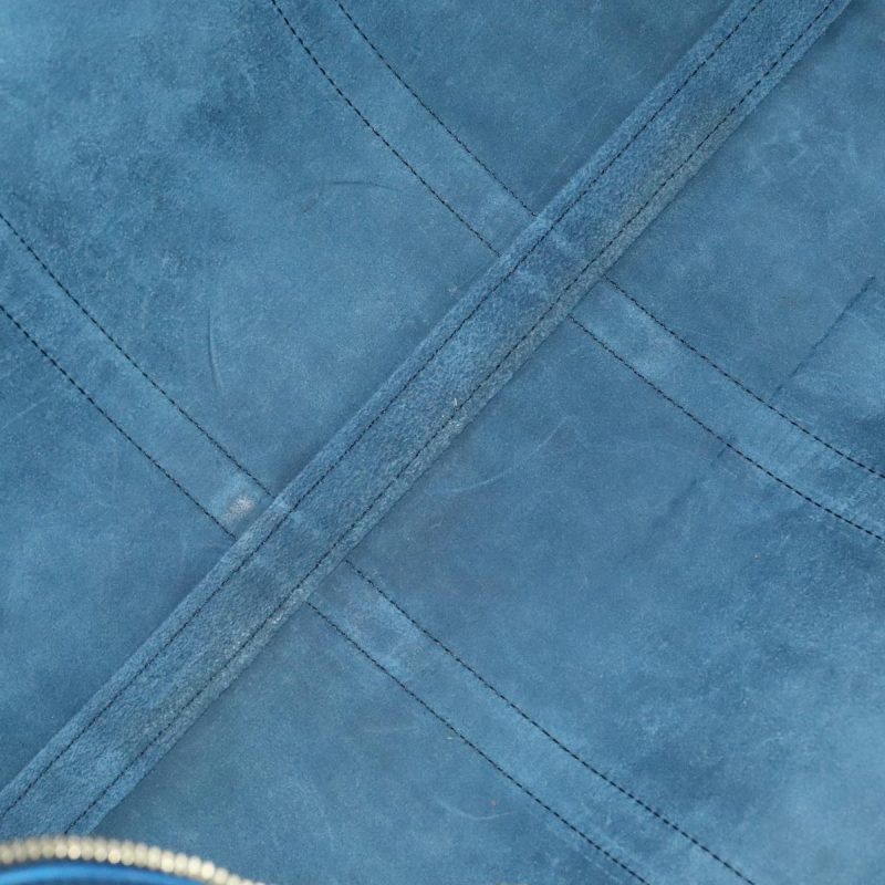 Louis Vuitton Epi Keepall 55 Boston Bag Vintage Blue M42955  82152 - Image 10