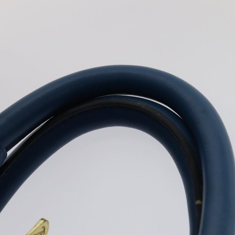 Louis Vuitton Epi Keepall 55 Boston Bag Vintage Blue M42955  82152 - Image 8