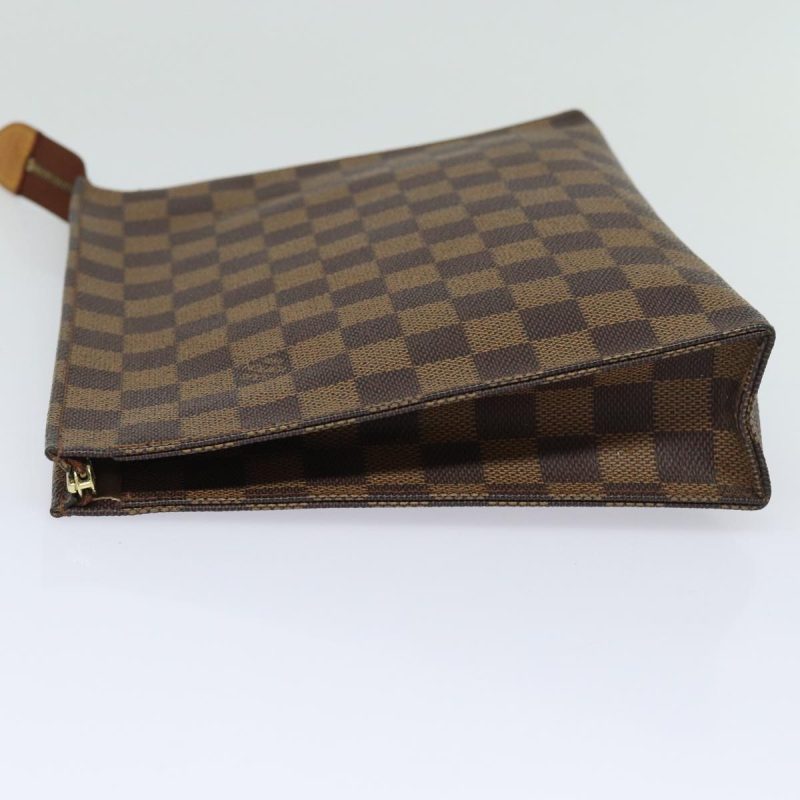Louis Vuitton Damier Ebene Poche Toilette 26 Pouch N47543  83503 - Image 4