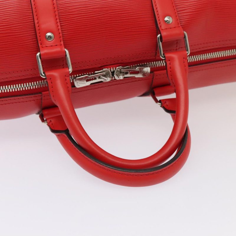 Louis Vuitton Epi Supreme Keepall Bandouliere 45 Boston Bag M53419 Auth 83743S - Image 7