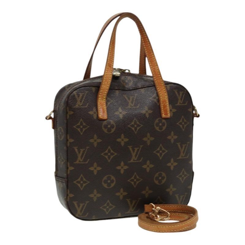 Louis Vuitton Monogram Spontini Hand Bag 2way M47500  84492