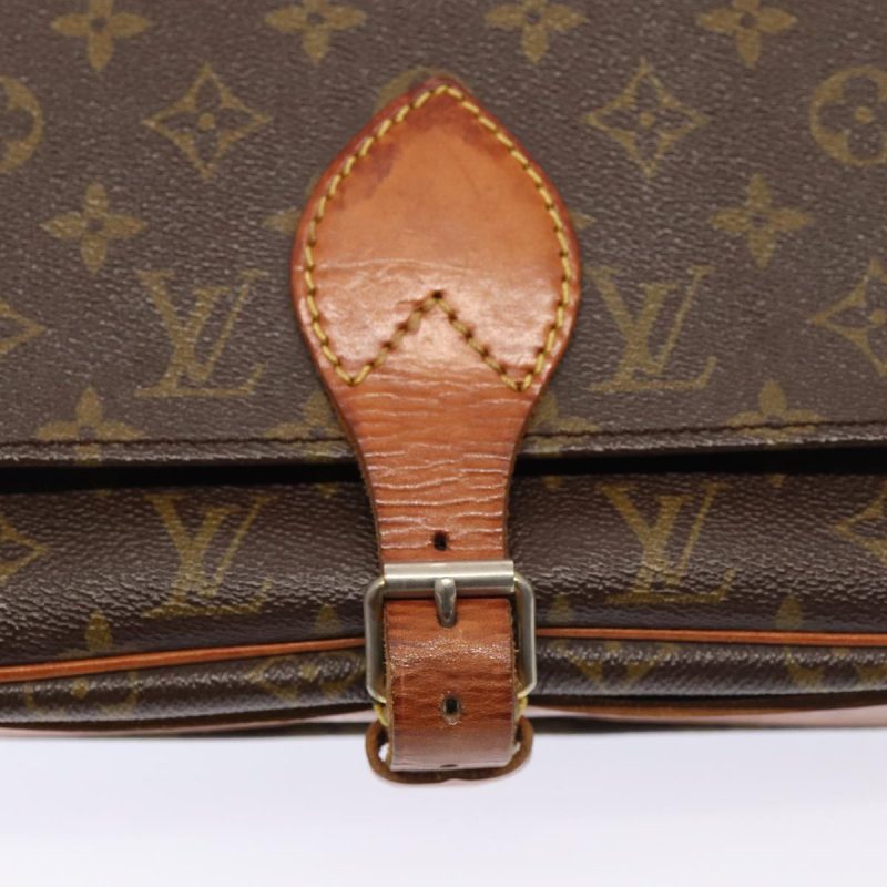 Louis Vuitton Monogram Cartouchiere GM Shoulder Bag Vintage M51252  84505 - Image 9