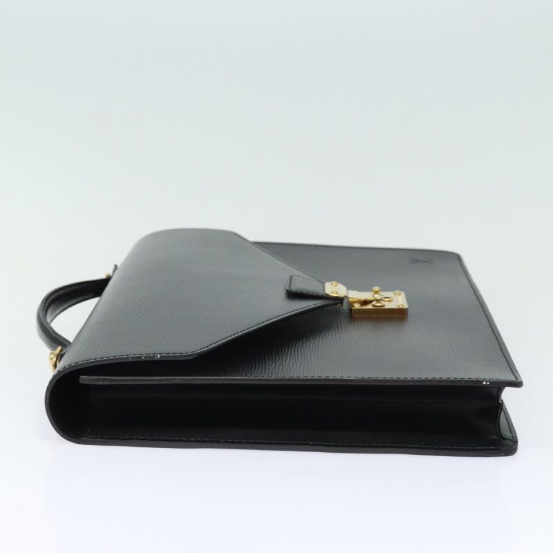 Louis Vuitton Epi Porte Documents Bandouliere Black M54462  84523 - Image 3