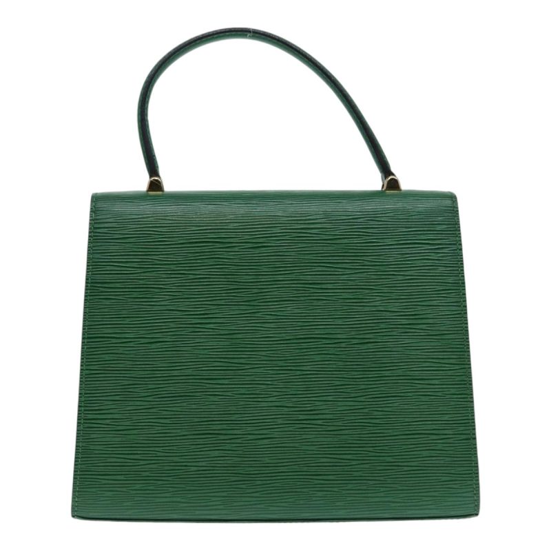 Louis Vuitton Epi Malesherbes Hand Bag Green M52374  84626 - Image 2