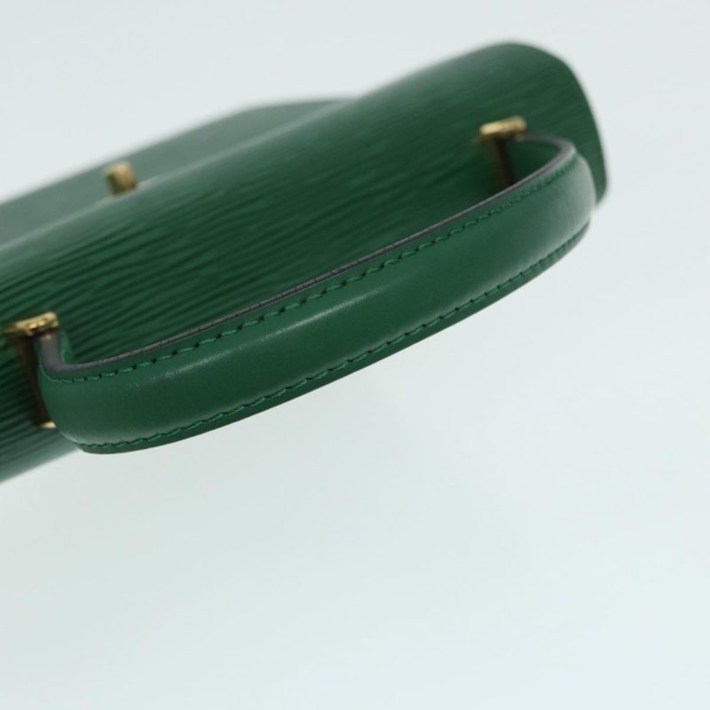 Louis Vuitton Epi Malesherbes Hand Bag Green M52374  84626 - Image 7