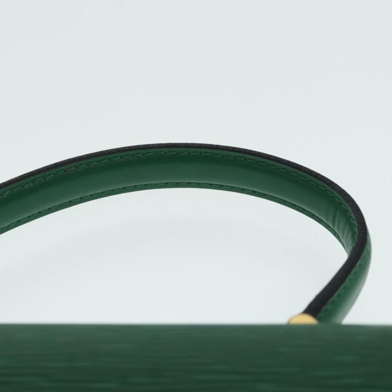 Louis Vuitton Epi Malesherbes Hand Bag Green M52374  84626 - Image 8