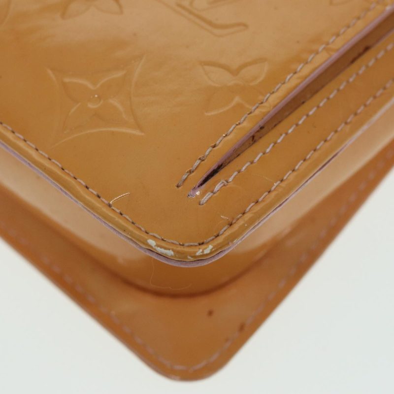 Louis Vuitton Monogram Vernis Motto Pouch Marshmallow Pink M91312  84628 - Image 7