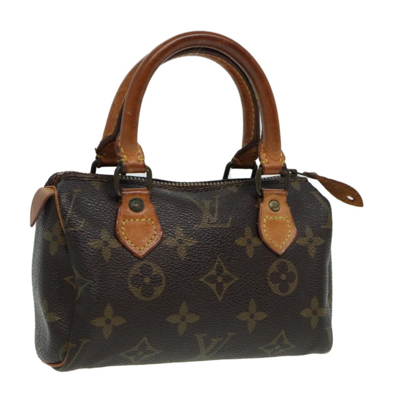 Louis Vuitton Monogram Mini Speedy Hand Bag M41534  84629