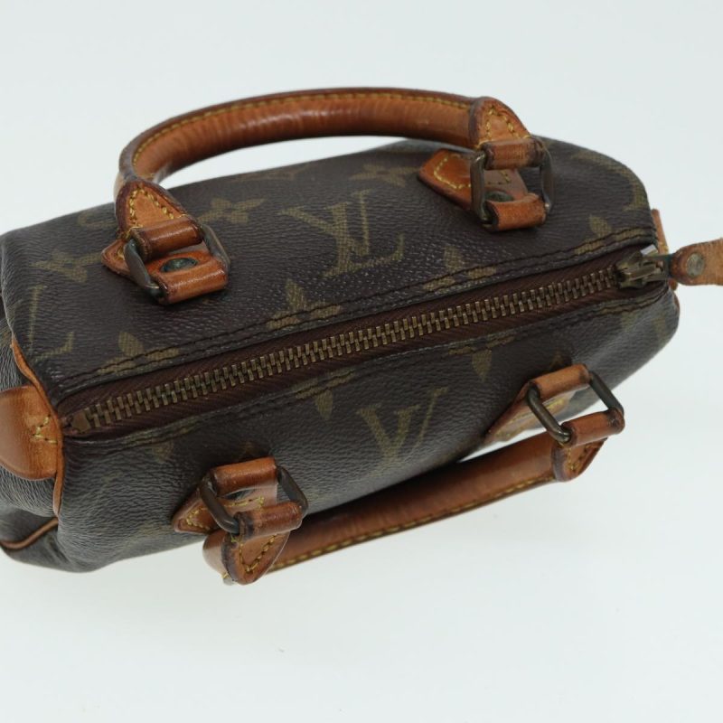 Louis Vuitton Monogram Mini Speedy Hand Bag M41534  84629 - Image 6