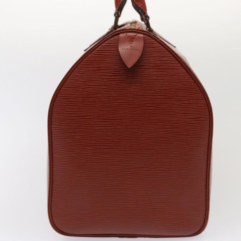 Louis Vuitton Epi Speedy 40 Hand Bag Kenya Brown M42983  84921 - Image 4