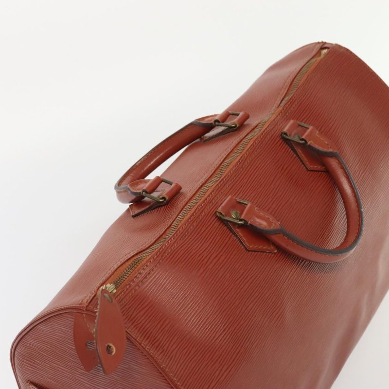 Louis Vuitton Epi Speedy 40 Hand Bag Kenya Brown M42983  84921 - Image 6