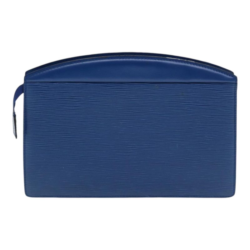 Louis Vuitton Epi Trousse Crete Pouch Blue M48405  85165 - Image 2