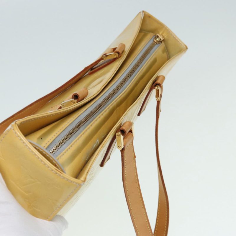 Louis Vuitton Monogram Vernis Columbus Tote Bag Gris M91028  85167 - Image 6