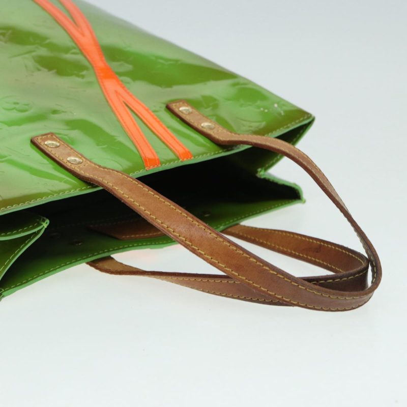 Louis Vuitton Monogram Vernis Fluo Reade MM Tote Bag Veil M91901  85183 - Image 7