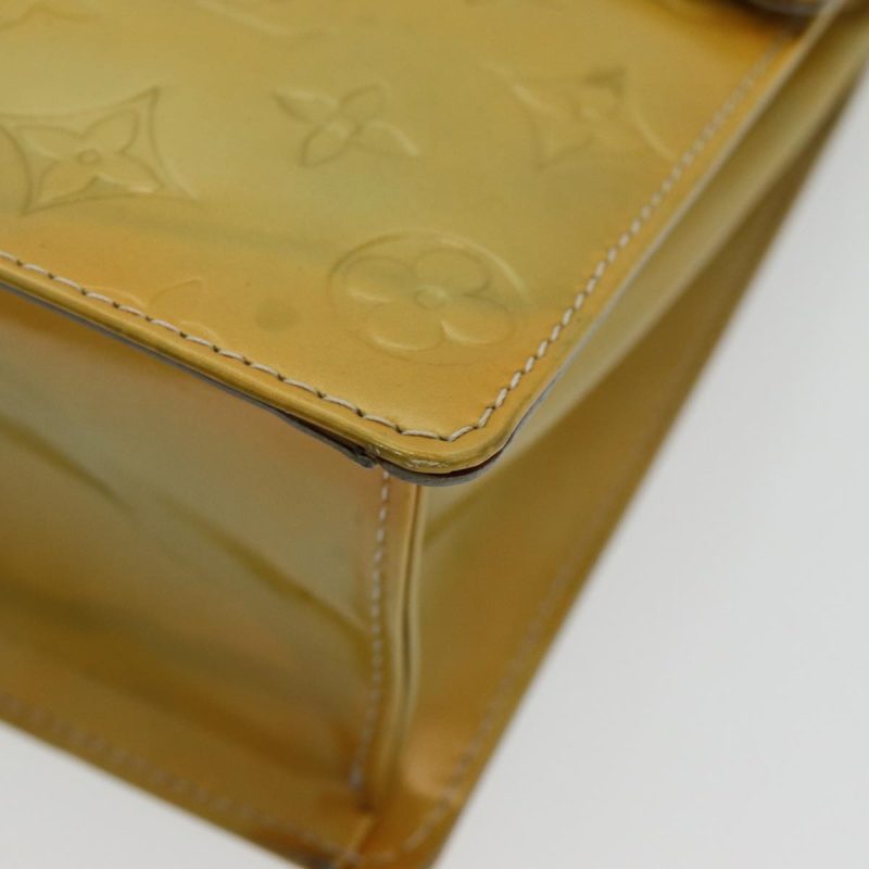 Louis Vuitton Monogram Vernis Spring Street Hand Bag Gris M91029  85186 - Image 9