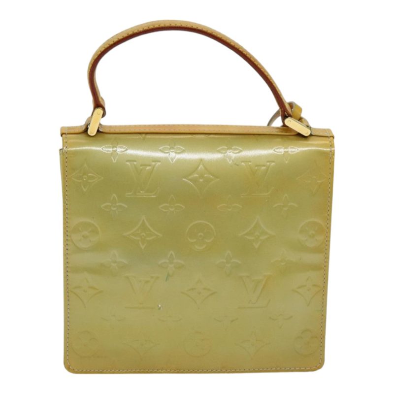 Louis Vuitton Monogram Vernis Spring Street Hand Bag Gris M91029  85186 - Image 2