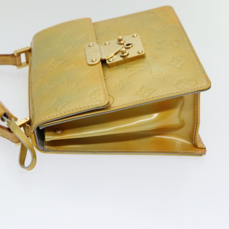 Louis Vuitton Monogram Vernis Spring Street Hand Bag Gris M91029  85186 - Image 4