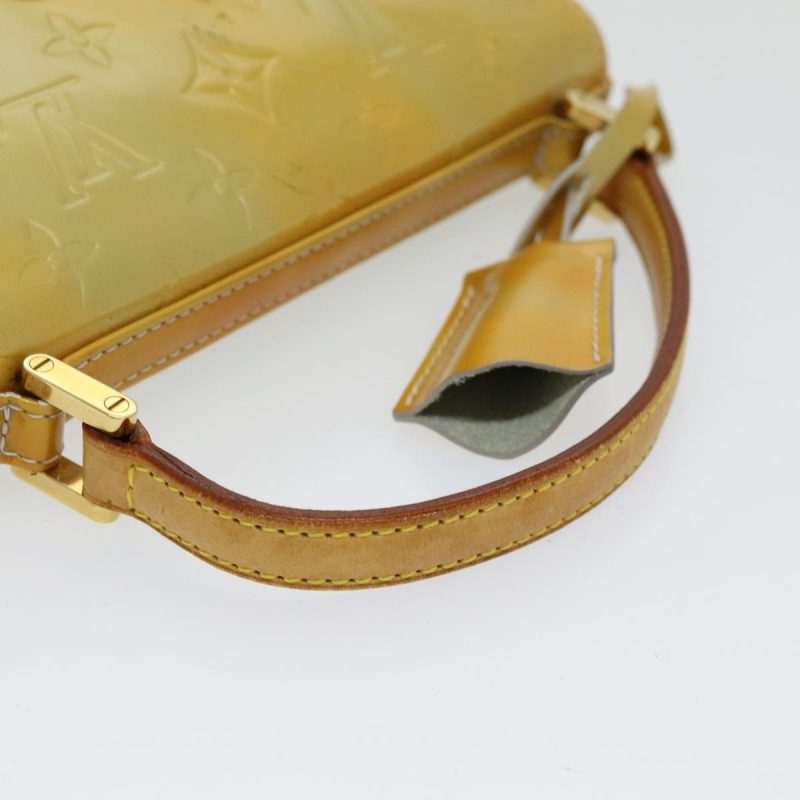 Louis Vuitton Monogram Vernis Spring Street Hand Bag Gris M91029  85186 - Image 7