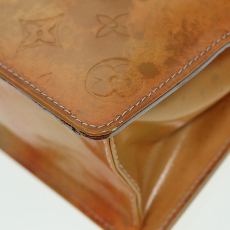 Louis Vuitton Monogram Vernis Spring Street Hand Bag Gris M91029  85229 - Image 9
