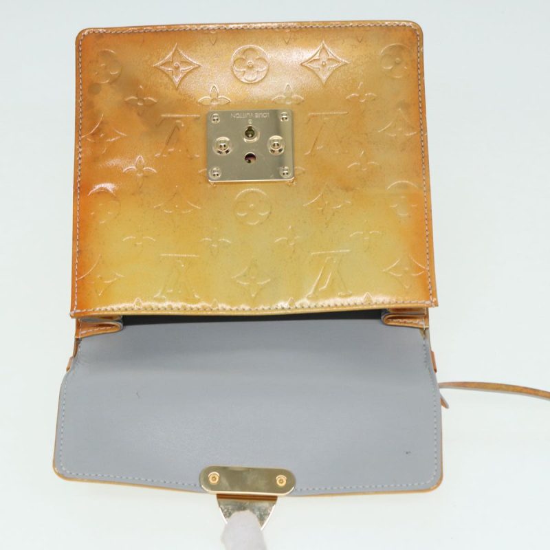 Louis Vuitton Monogram Vernis Spring Street Hand Bag Gris M91029  85229 - Image 10