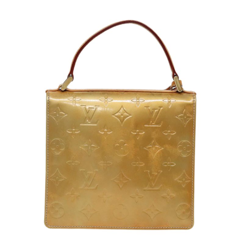 Louis Vuitton Monogram Vernis Spring Street Hand Bag Gris M91029  85229 - Image 2