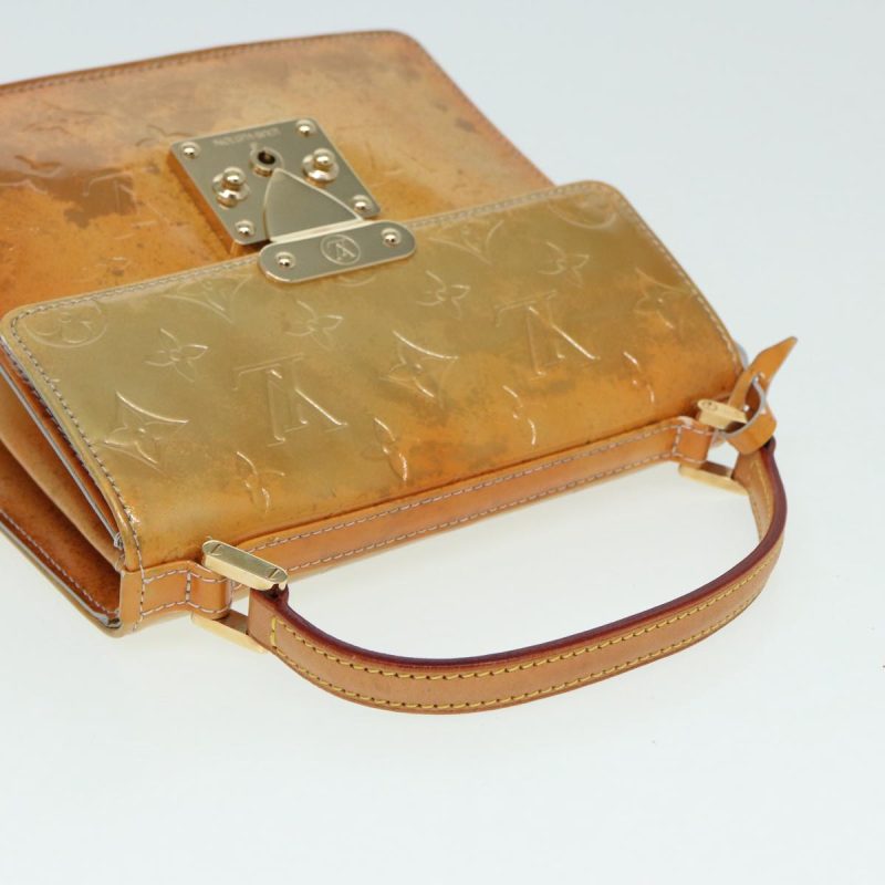 Louis Vuitton Monogram Vernis Spring Street Hand Bag Gris M91029  85229 - Image 6