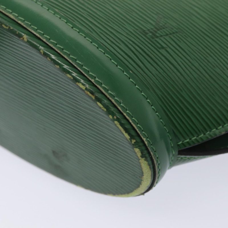 Louis Vuitton Epi Saint Jacques Hand Bag Green M52274  85256 - Image 9
