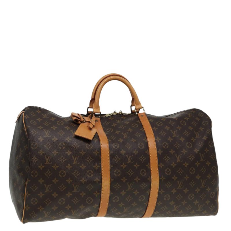 Louis Vuitton Monogram Keepall 60 Boston Bag M41422  85278