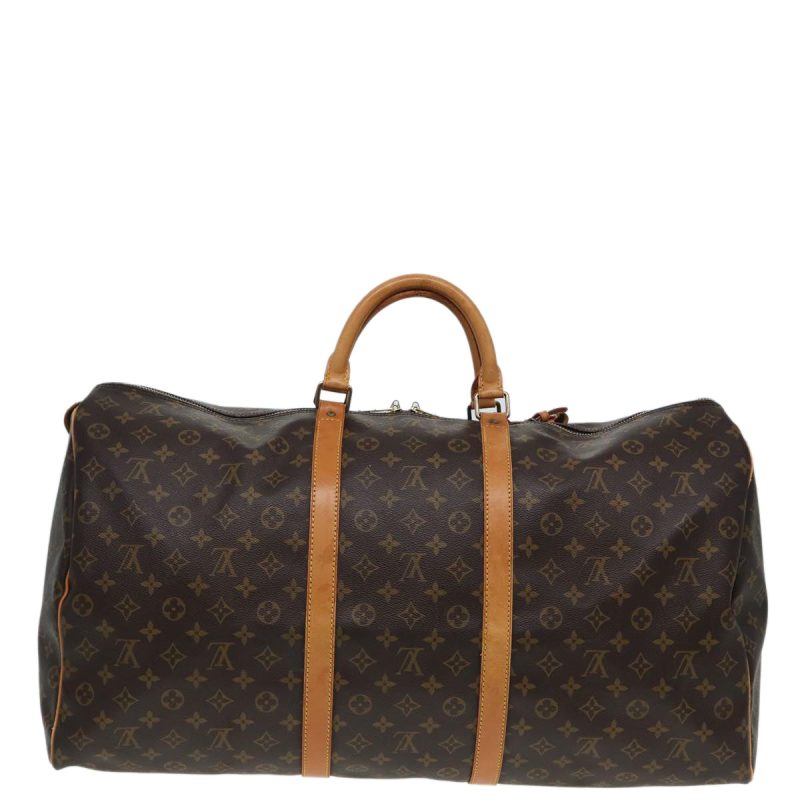 Louis Vuitton Monogram Keepall 60 Boston Bag M41422  85278 - Image 2