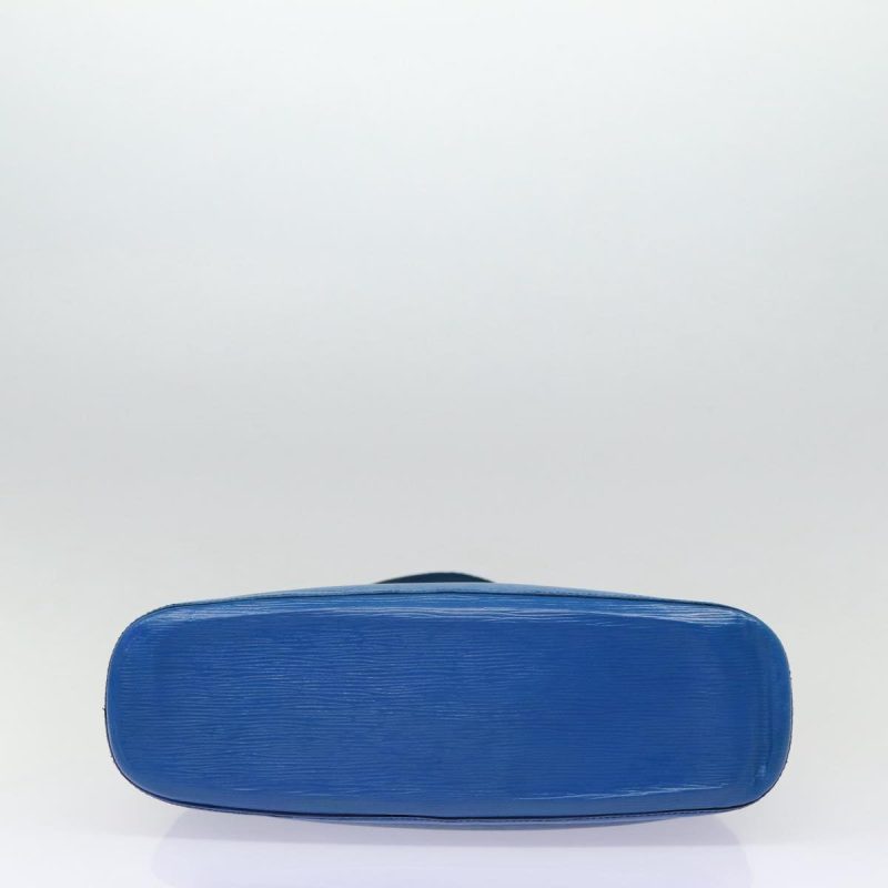 Louis Vuitton Epi Lussac Shoulder Bag Blue M52285  85306 - Image 5