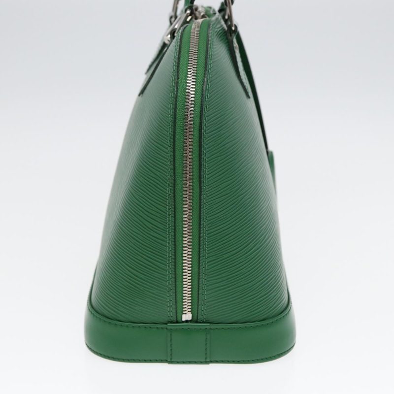 Louis Vuitton Epi Alma PM Hand Bag Green Cloak M40618  85350A - Image 3