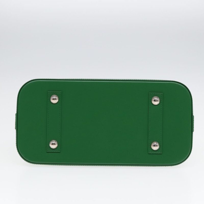 Louis Vuitton Epi Alma PM Hand Bag Green Cloak M40618  85350A - Image 5