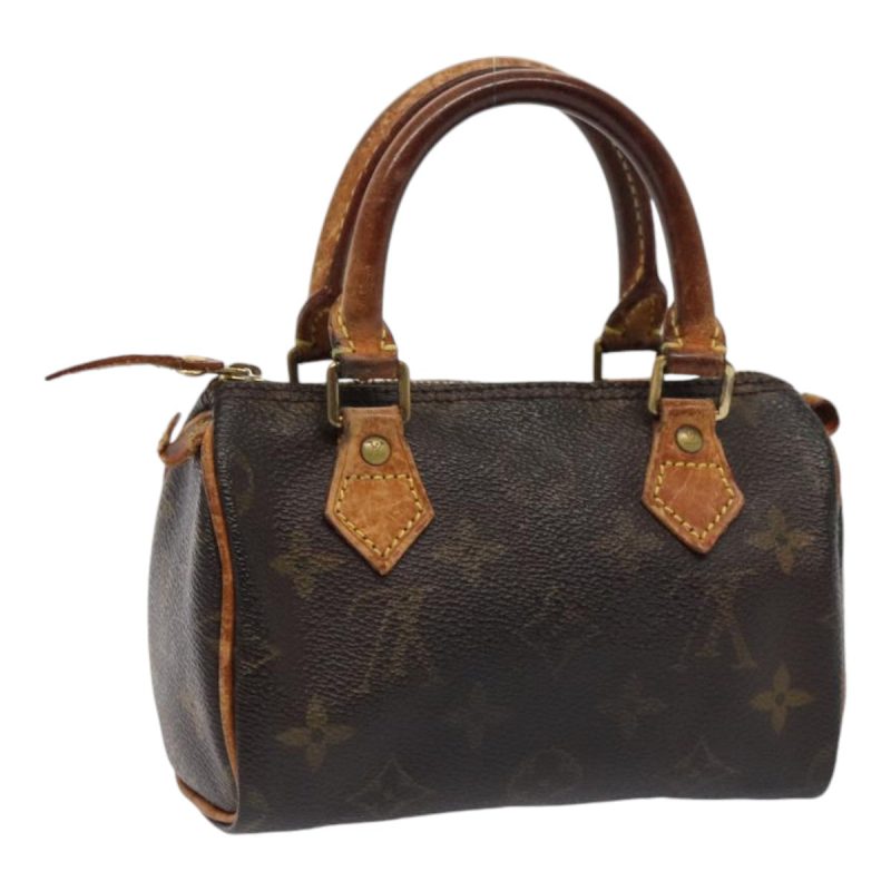 Louis Vuitton Monogram Mini Speedy Hand Bag M41534  85420