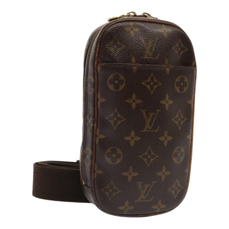 Louis Vuitton Monogram Pochette Gange Shoulder Bag M51870  85423