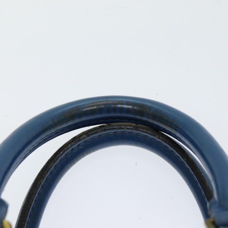 Louis Vuitton Epi Speedy 25 Hand Bag Toledo Blue M43015  85451 - Image 8