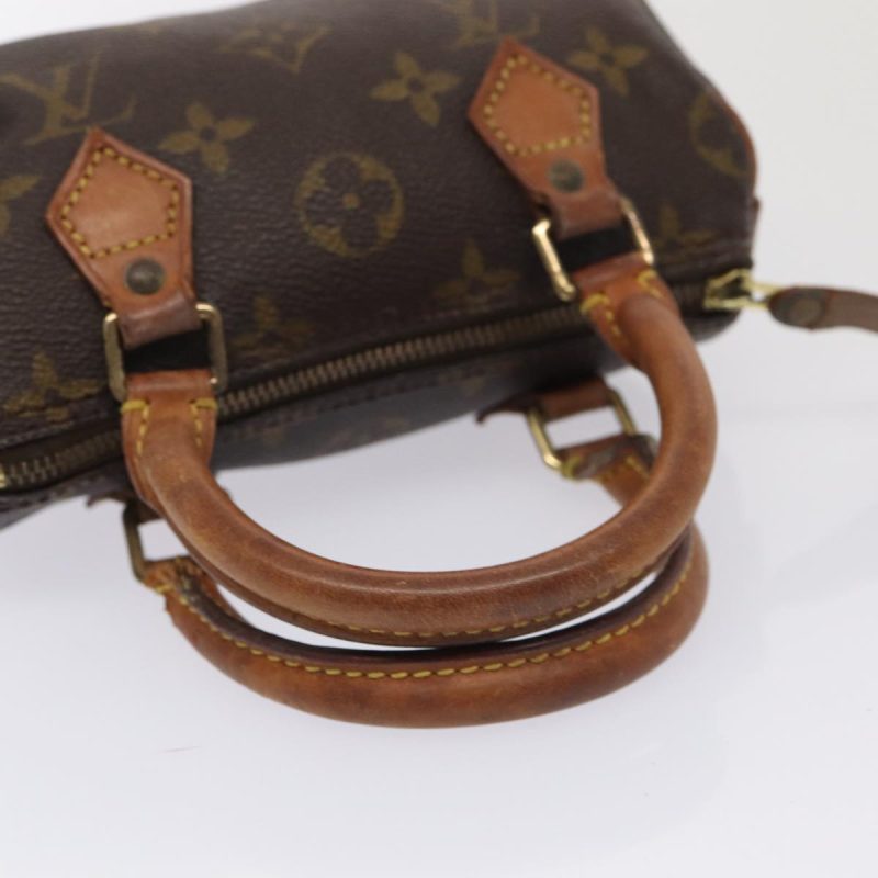 Louis Vuitton Monogram Mini Speedy Hand Bag M41534  85508 - Image 7