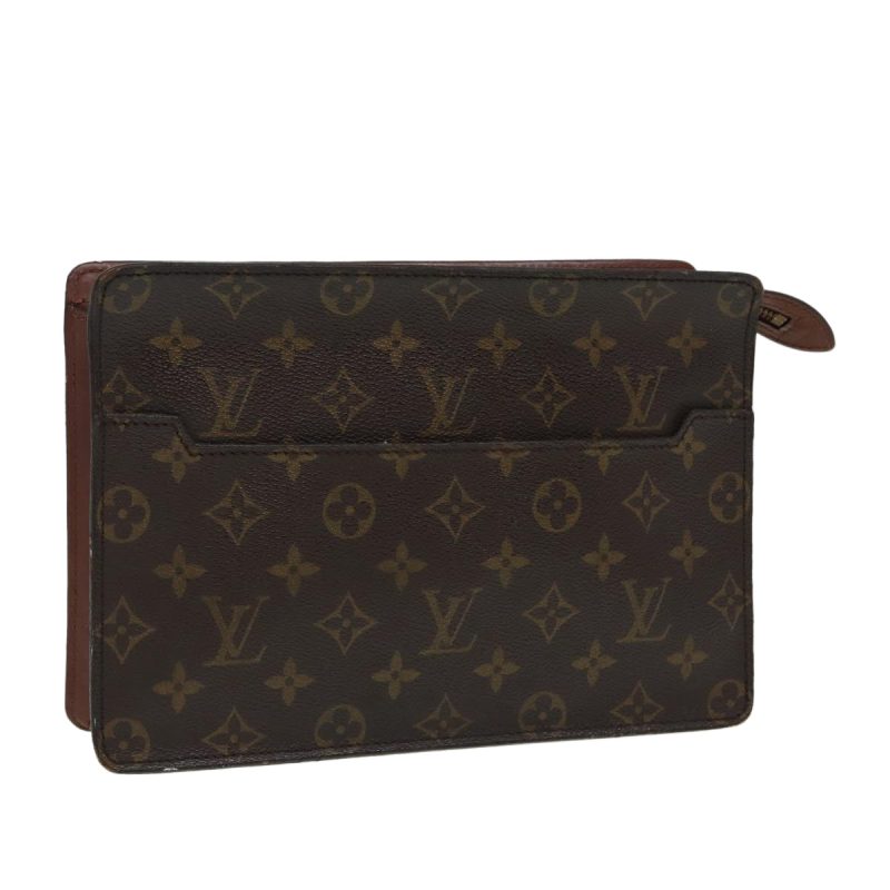 Louis Vuitton Monogram Pochette Homme Clutch Bag M51795  85555