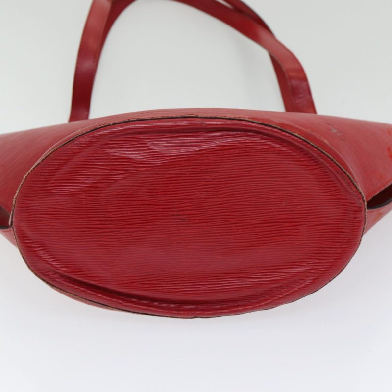 Louis Vuitton Epi Saint Jacques Shopping Shoulder Bag Red M52277  85589 - Image 5