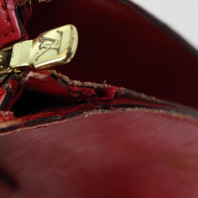 Louis Vuitton Epi Saint Jacques Shopping Shoulder Bag Red M52277  85589 - Image 9