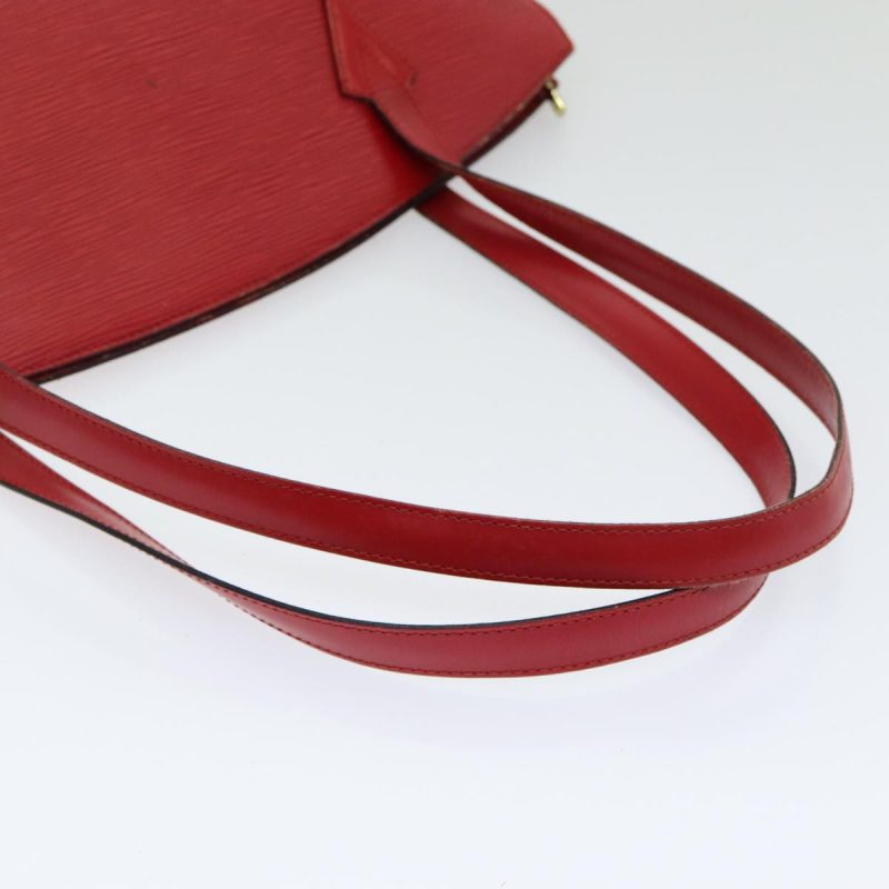 Louis Vuitton Epi Saint Jacques Shopping Shoulder Bag Red M52277  85589 - Image 6