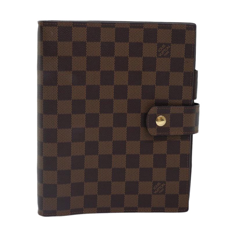 Louis Vuitton Damier Ebene Agenda GM Day Planner Cover R20107  85660