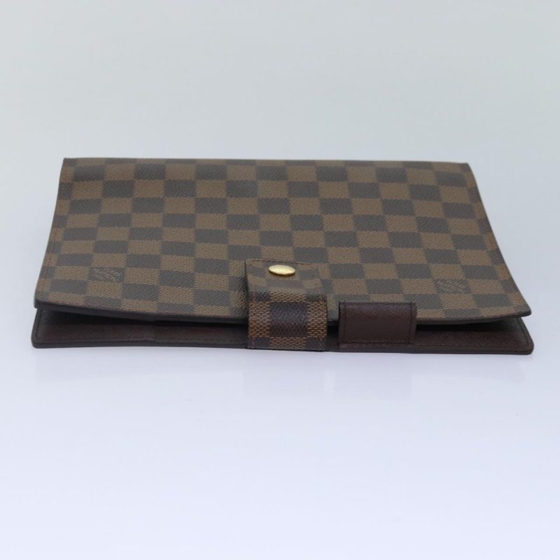 Louis Vuitton Damier Ebene Agenda GM Day Planner Cover R20107  85660 - Image 3