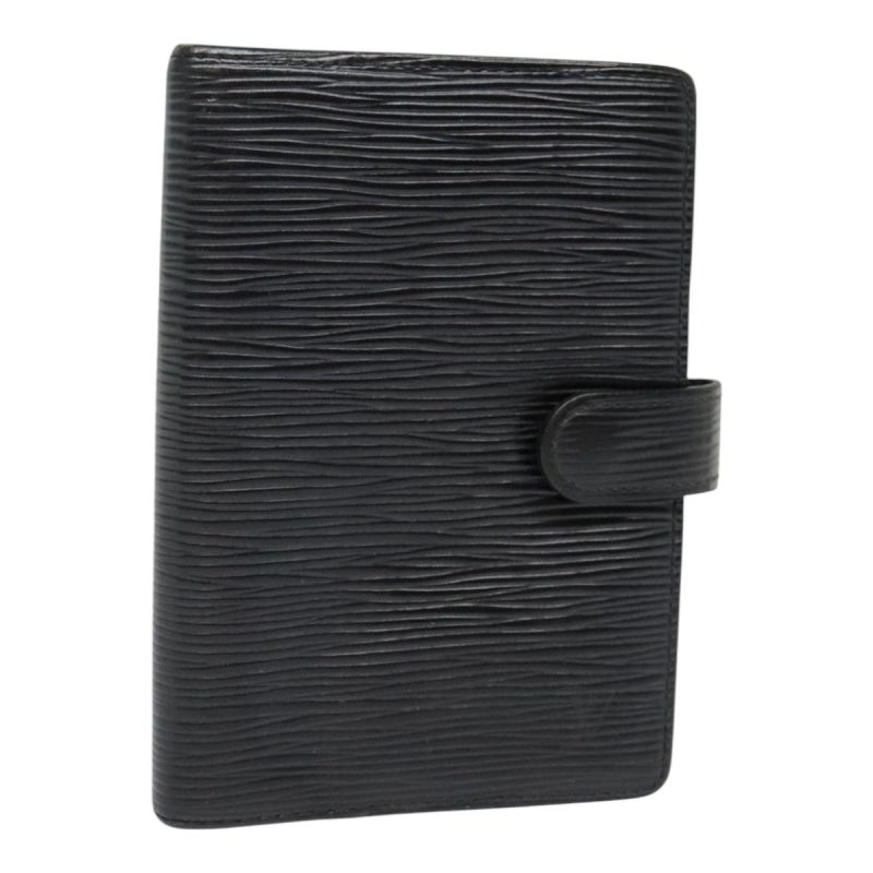 Louis Vuitton Epi Agenda PM Day Planner Cover Black R20052  85781