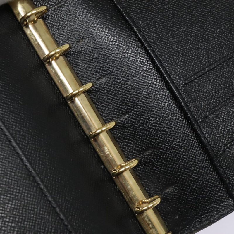 Louis Vuitton Epi Agenda PM Day Planner Cover Black R20052  85781 - Image 8
