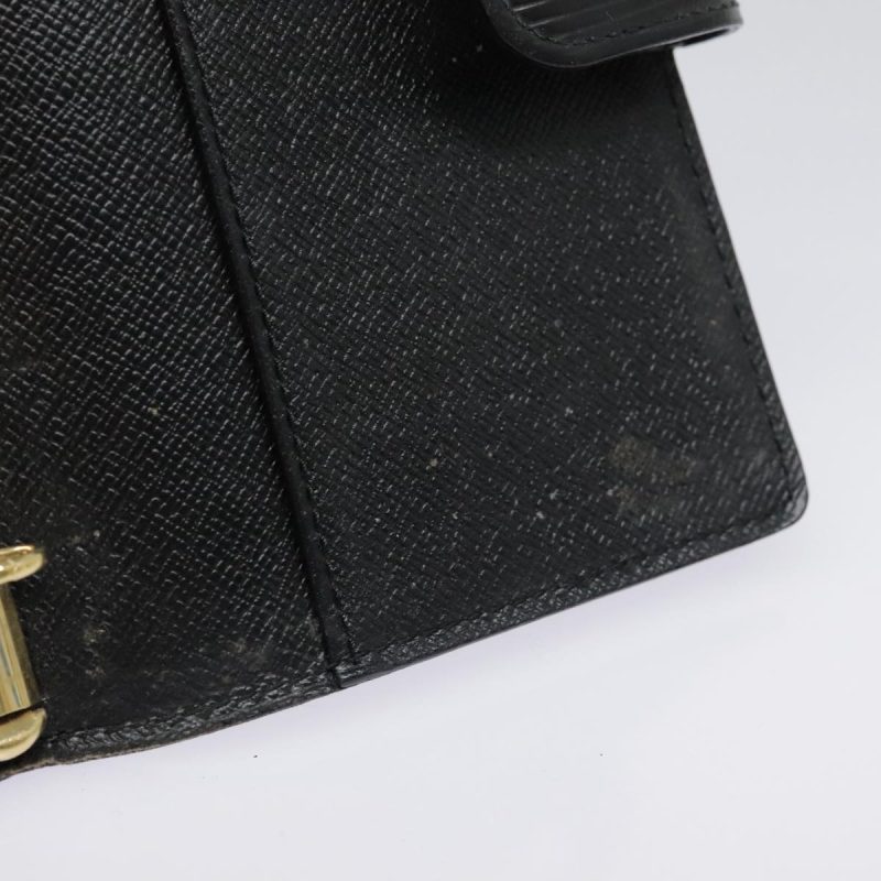 Louis Vuitton Epi Agenda PM Day Planner Cover Black R20052  85781 - Image 9