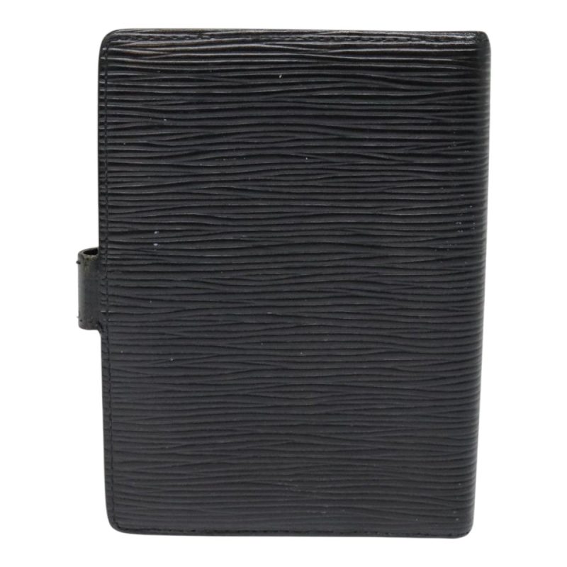 Louis Vuitton Epi Agenda PM Day Planner Cover Black R20052  85781 - Image 2